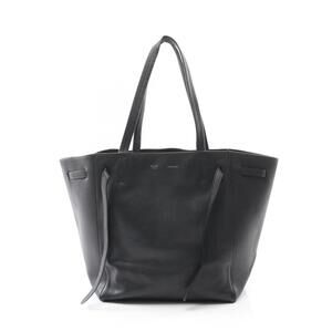 Celine Cabas Phantom Tote Bag Leather Black